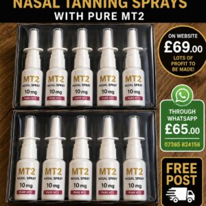 10 x 10ml NASAL TANNING SPRAYS (unlabelled)