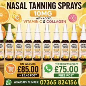 10 X TANNERS ADDED VITAMIN C AND COLLAGEN x 10 UNLABELLED