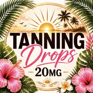 DOUBLE STRENGTH  20MG TANNING DROPS