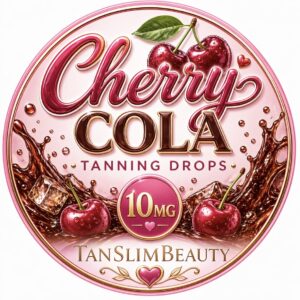 Cherry kola 🍒 tanning drops