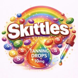 Skittles tanning drops