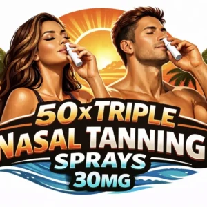 50 X 30MG TRIPLE NASAL TANNING SPRAYS