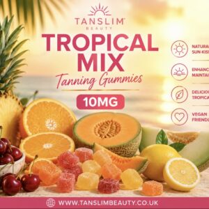 Tanning gummies STOCK CLEARANCE tropical mix 10mg